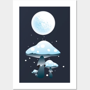 White Spores Posters and Art